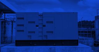 Industrial generator.