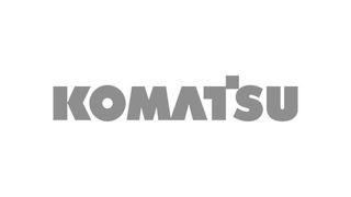 Komatsu logo — one of our trusted partners.