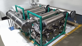 A retrofit emission control device.